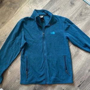 Men’s North face full zip fleece jacket size medium